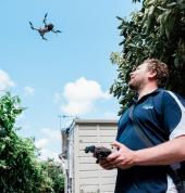Drone inspection for roof