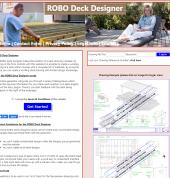 The ROBO Deck Designer website