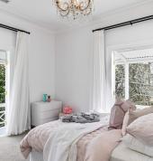 Beautifully restored bedroom