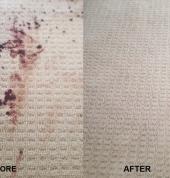 Stain is not obstacle, even the blood