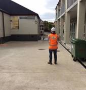 Staff onsite Inspecting for a Validation