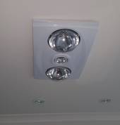 New heat fan for bathroom