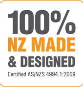 EdgeStop! Edge Protection system co-designed by EdgeStop! and locally manufactured in Hamilton