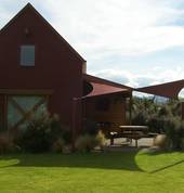 Sail Shade custom made for this house