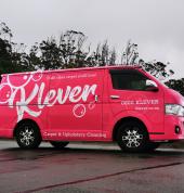 Pink Carpet Cleaning Van