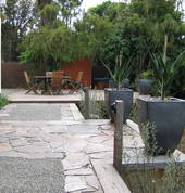 Front entrance and deck