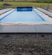 6mm wide around pool deco cut