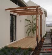 Pergola, Deck, Paving