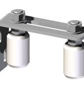 Hardware for driveway gates