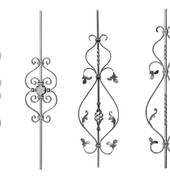 Wrought iron components