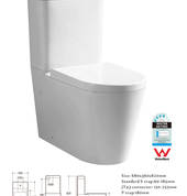 Back to Wall Toilet Suite T008 Model