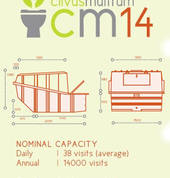 Clivus Multrum CM14 - 8 to 9 Person Full Time Use
