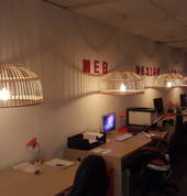 Our work; web design company office renovation