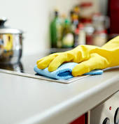 Oven and cooktop cleaning