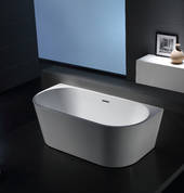 Back to Wall Freestanding Bath