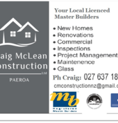 Craig Mclean Construction Ltd Paeroa (3600) Glass Installation 1_small