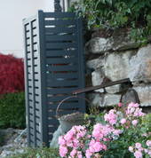 45kg Gas Bottle Protector Slat Grey Screens