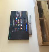 Wall mount sound bar