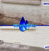 House wash soft washing
