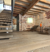 Engineered European Oak with oil finish