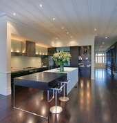 Akwa stained with solvent based stain