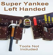Millenz Left Hand Super Yankee Tool Belt with Leather Belt