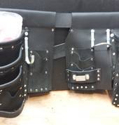 Millenz Custom Tool Belt - has 3 sets of pockets on each side as well as other accessories