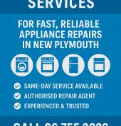 D&L Appliance Services Port Taranaki (4310) Refrigerator & Freezer Repairs 1_small